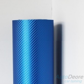 Карбон фолио Анодно синьо +UV 1.27м.